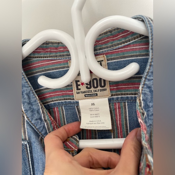 Cool redone vintage denim esprit shirt - Picture 4 of 4